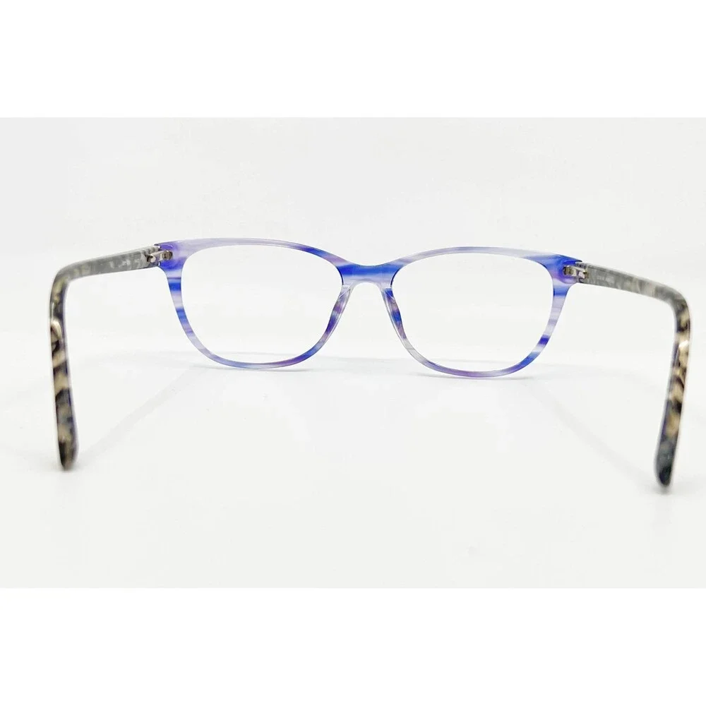Eye Buy Direct Eyeglass Frames Women Blue Purple Tortoise Cat Eye 52-16-140
